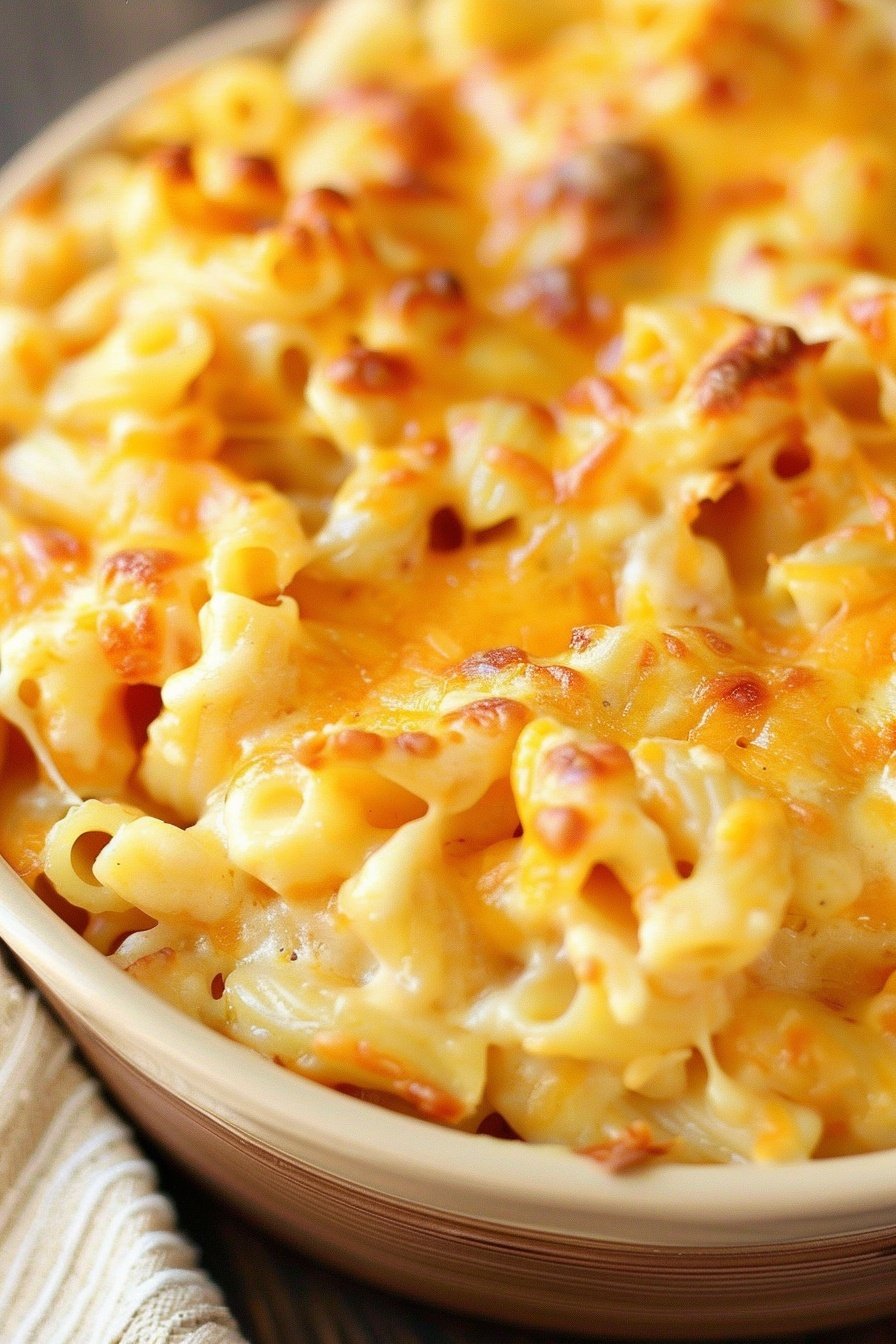 4-Ingredient Baked Mac and Cheese