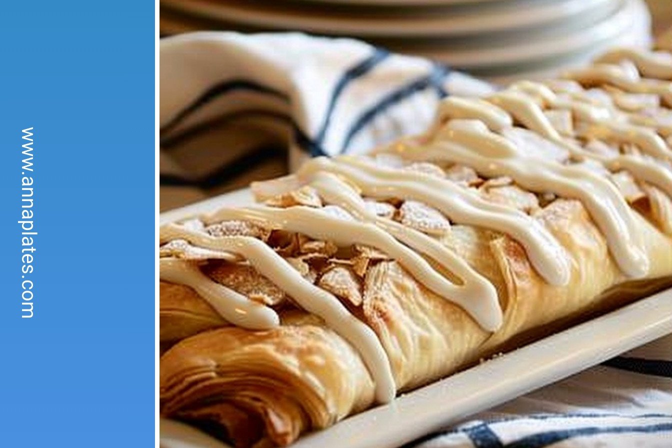 Almond Cream Cheese Danish: Sweet and savory perfection.