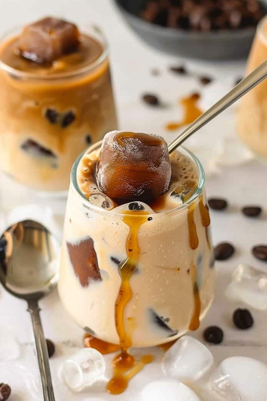 Bailey's and Coffee Ice Cubes