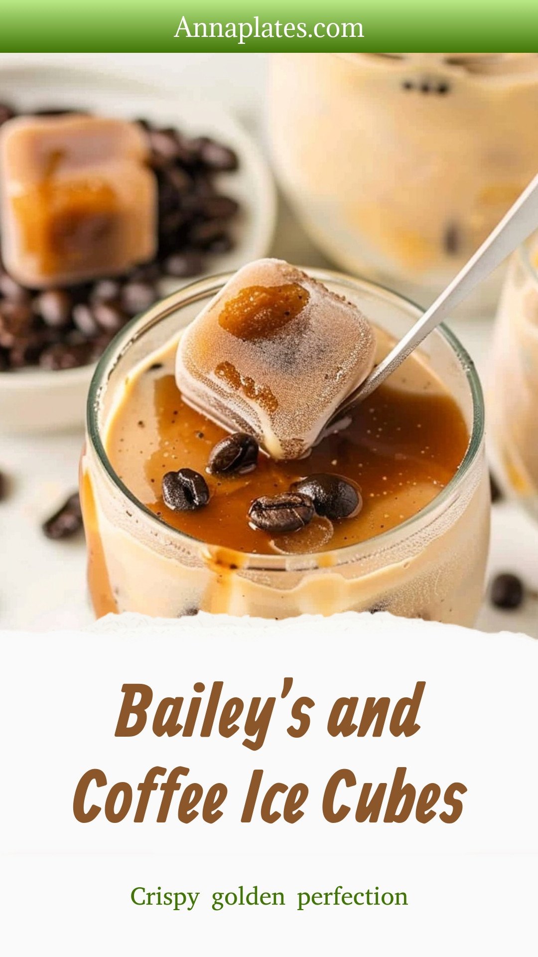Bailey's and Coffee Ice Cubes