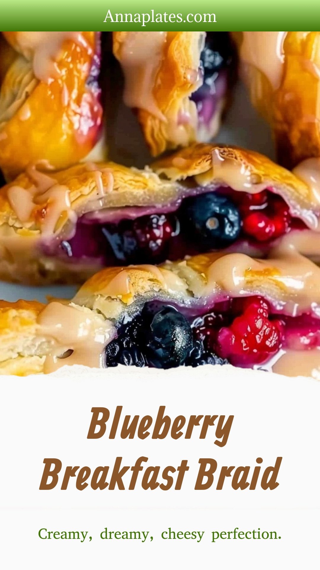 Blueberry Breakfast Braid