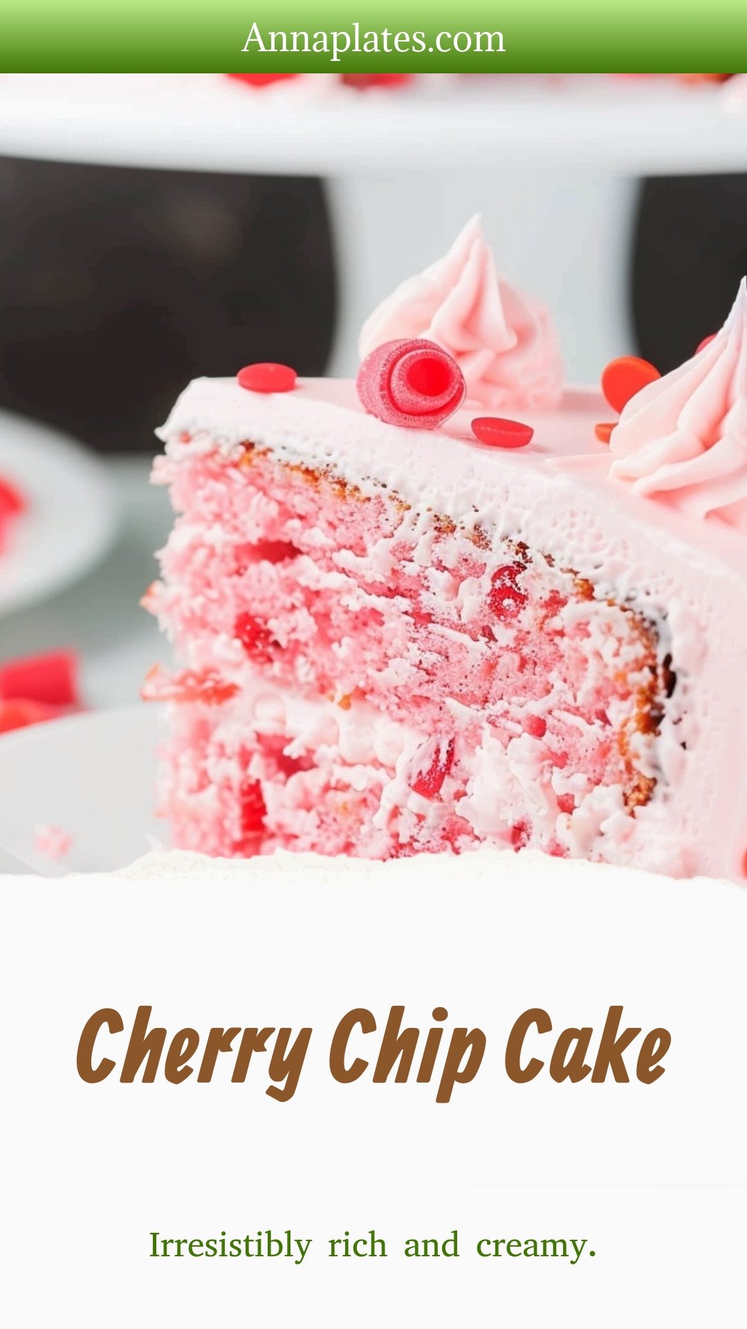Cherry Chip Cake