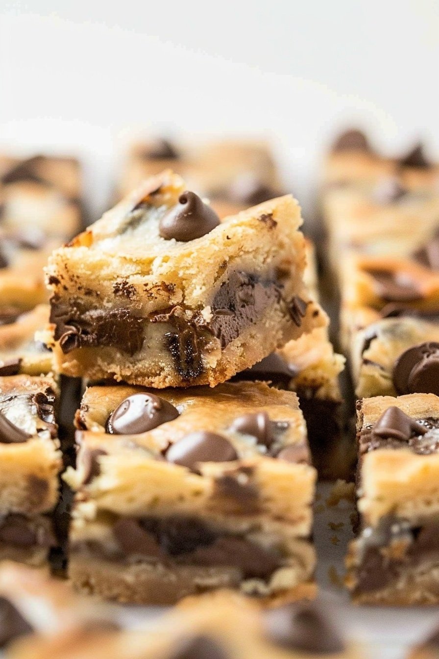Chocolate Chip Cheesecake Bars