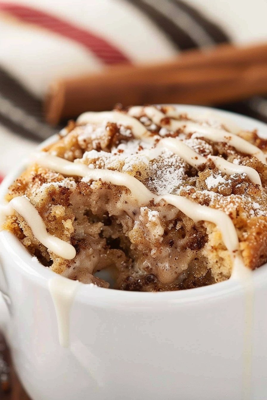 Coffee Cake in a Mug