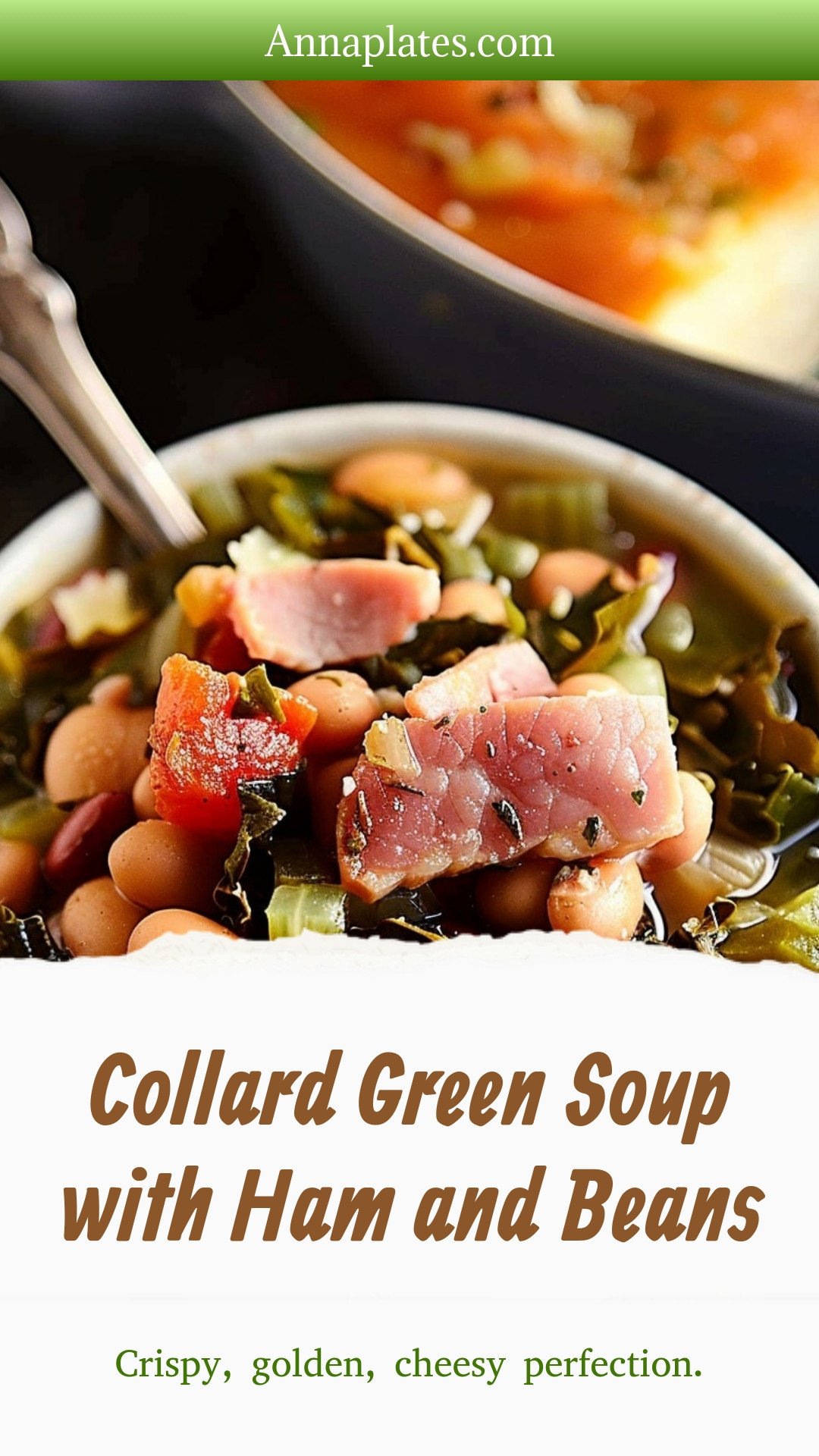 Collard Green Soup with Ham and Beans