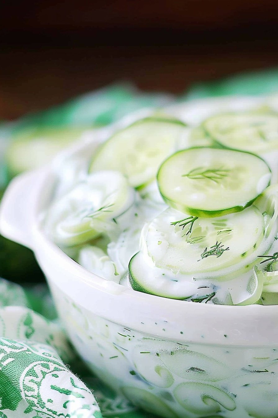 Creamy Cucumber Salad