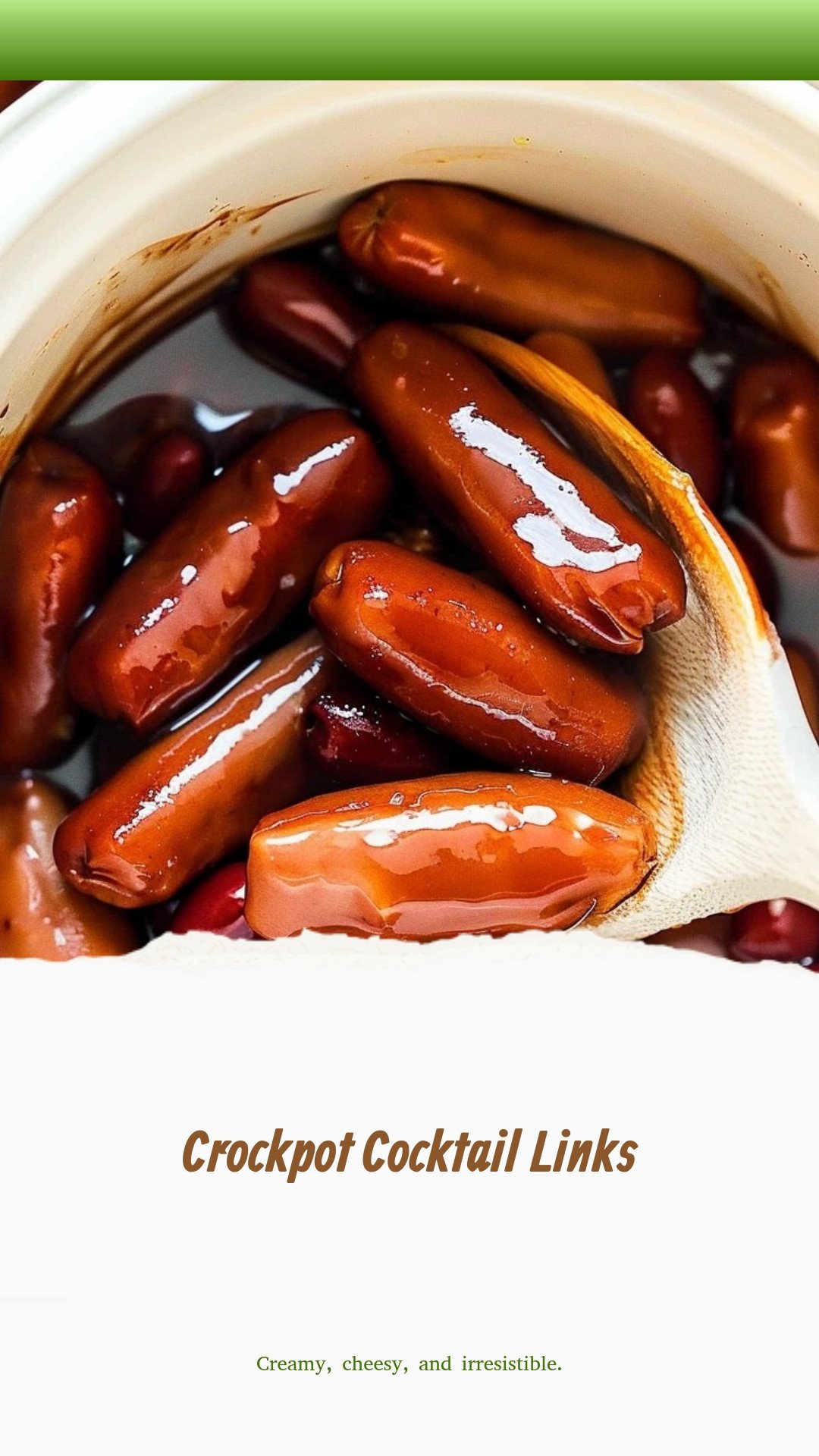 Crockpot Cocktail Links