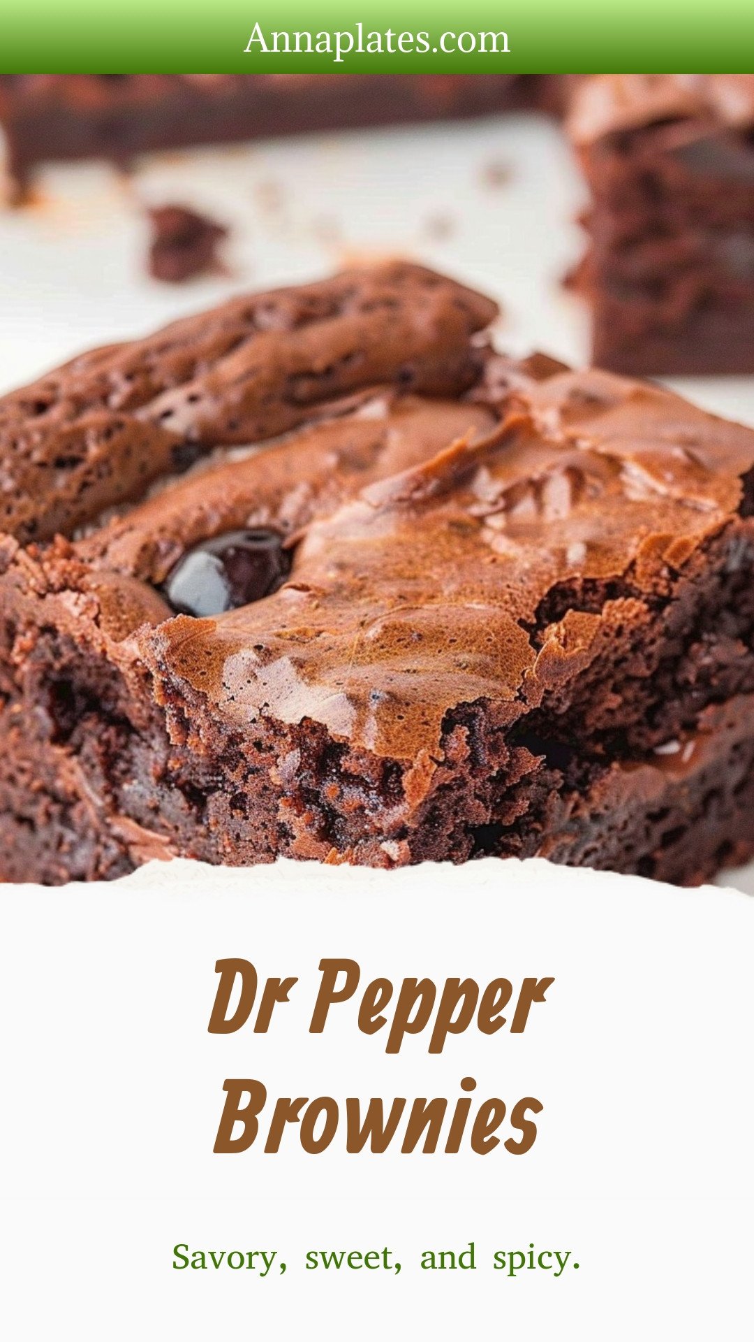 Dr Pepper Brownies