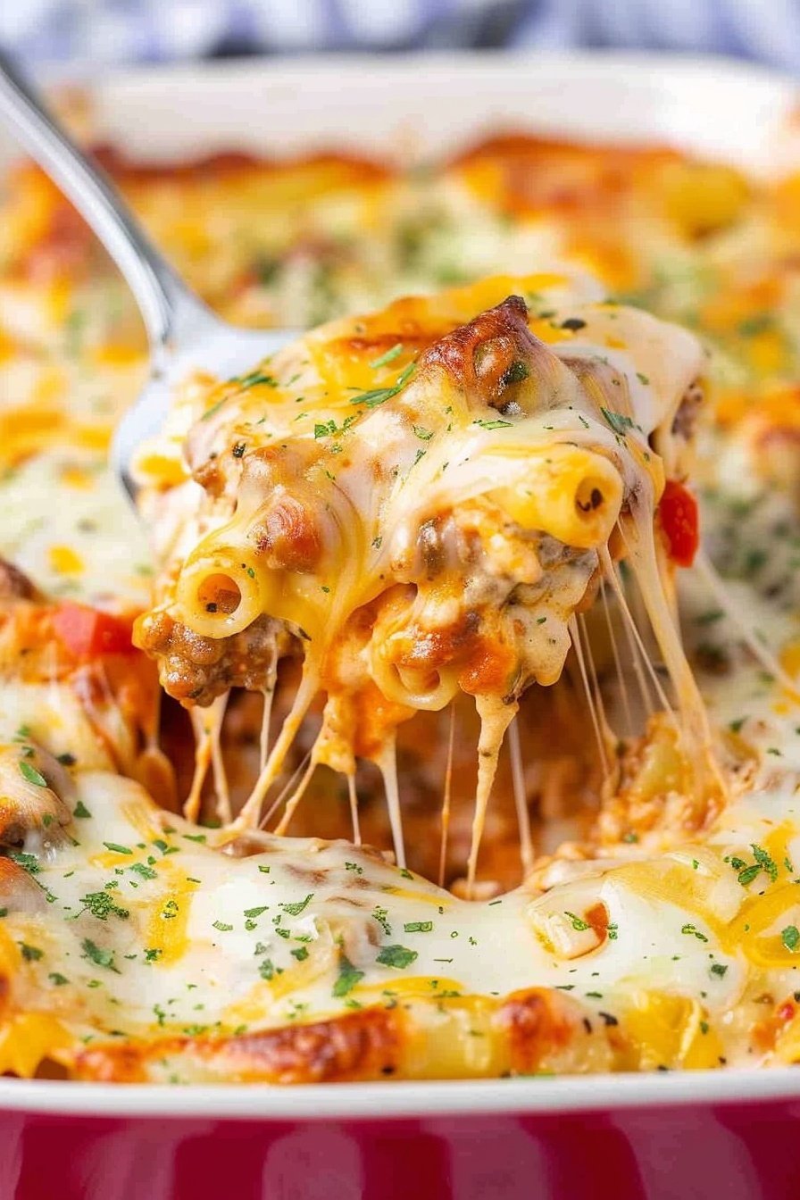 Easy Cheeseburger Casserole