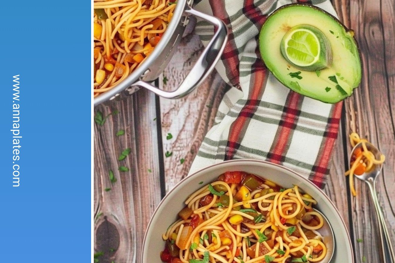 Easy Mexican Spaghetti: Sweet and savory perfection
