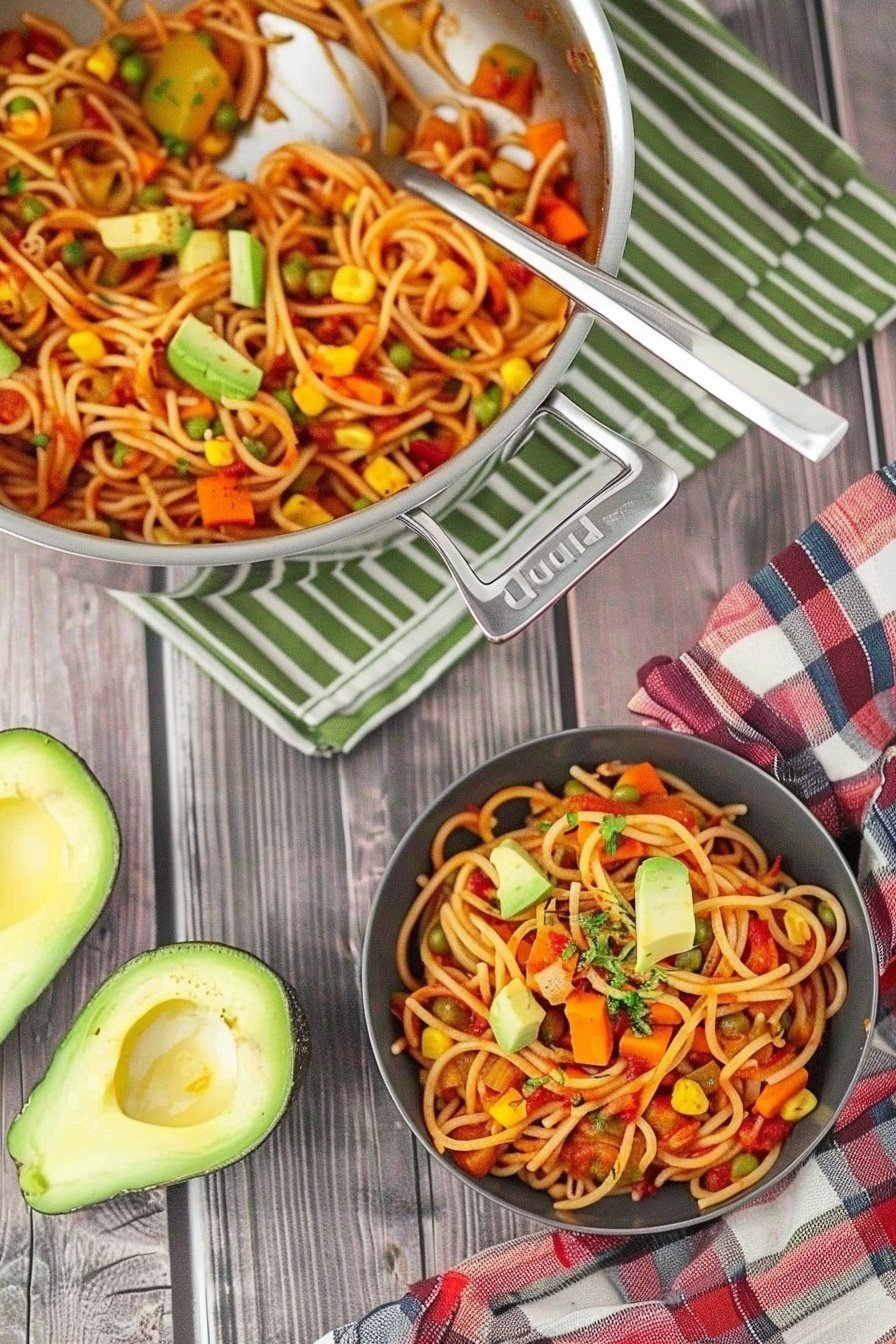 Easy Mexican Spaghetti