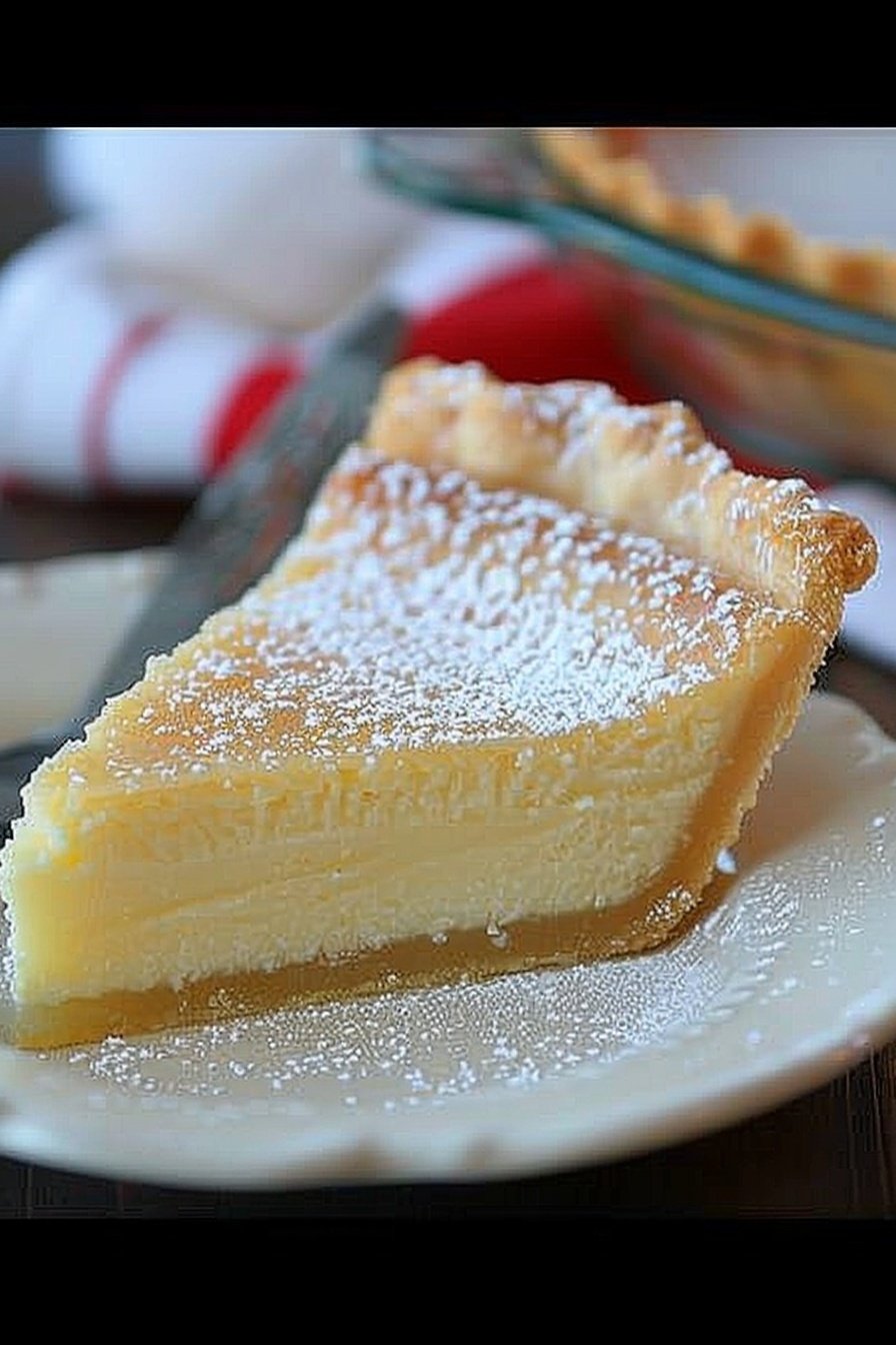 Eggnog Chess Pie