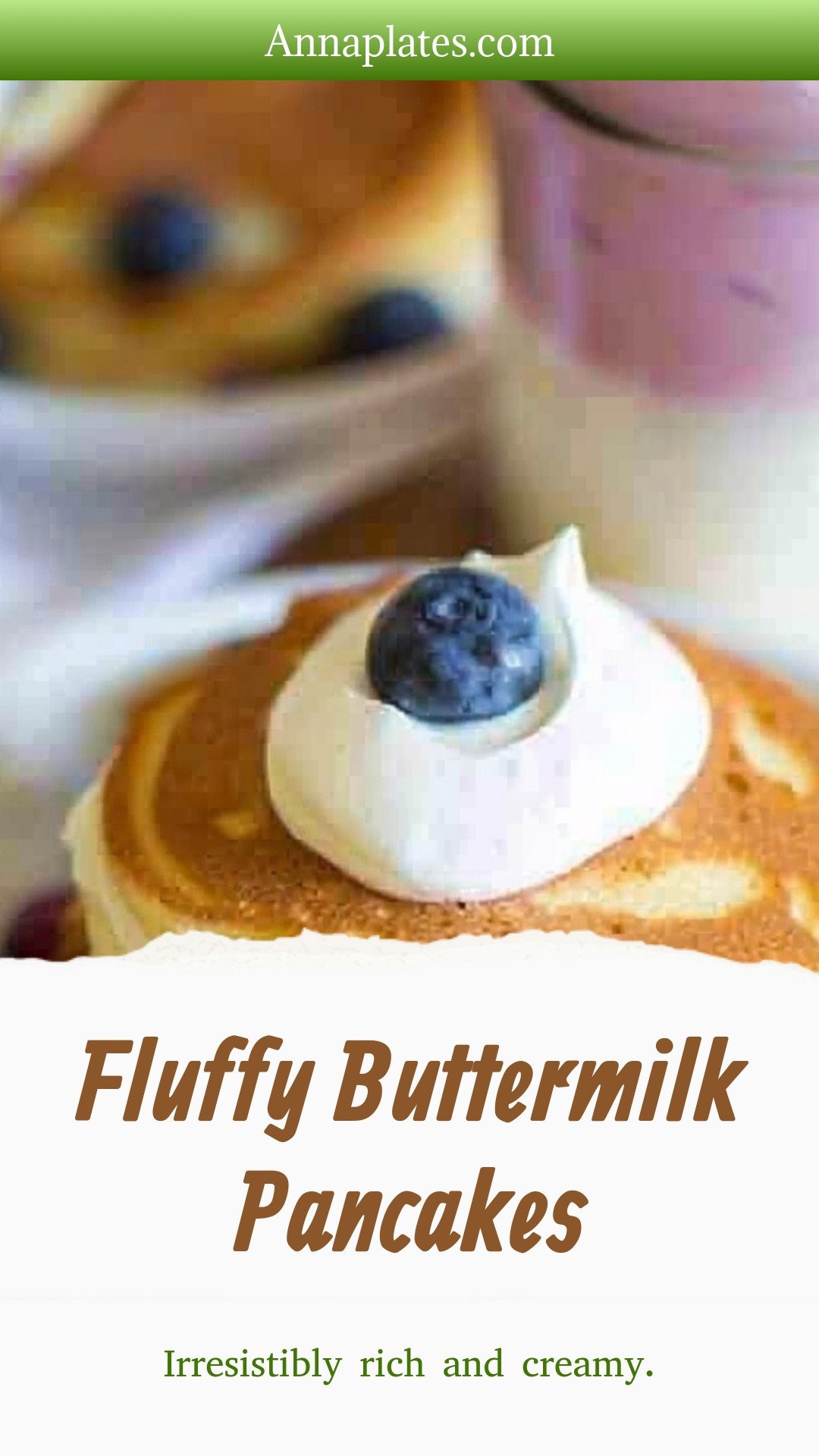Fluffy Buttermilk Pancakes