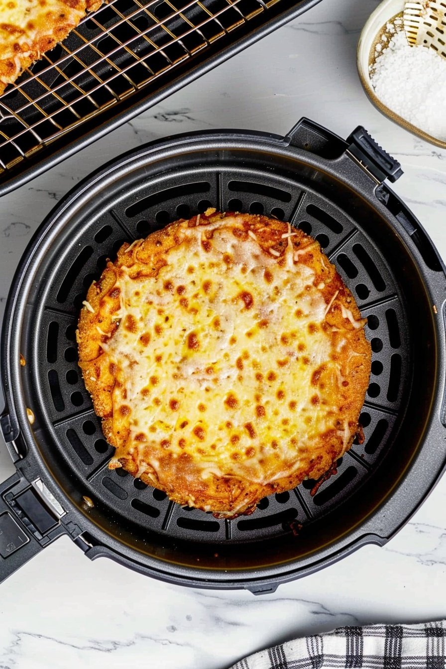 Frozen Pizza in Air Fryer