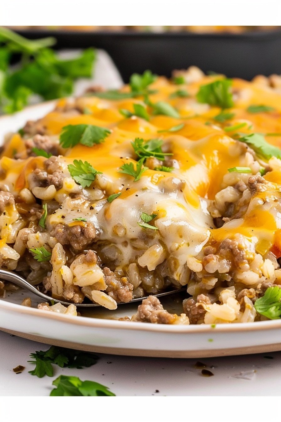 Hamburger Rice Casserole