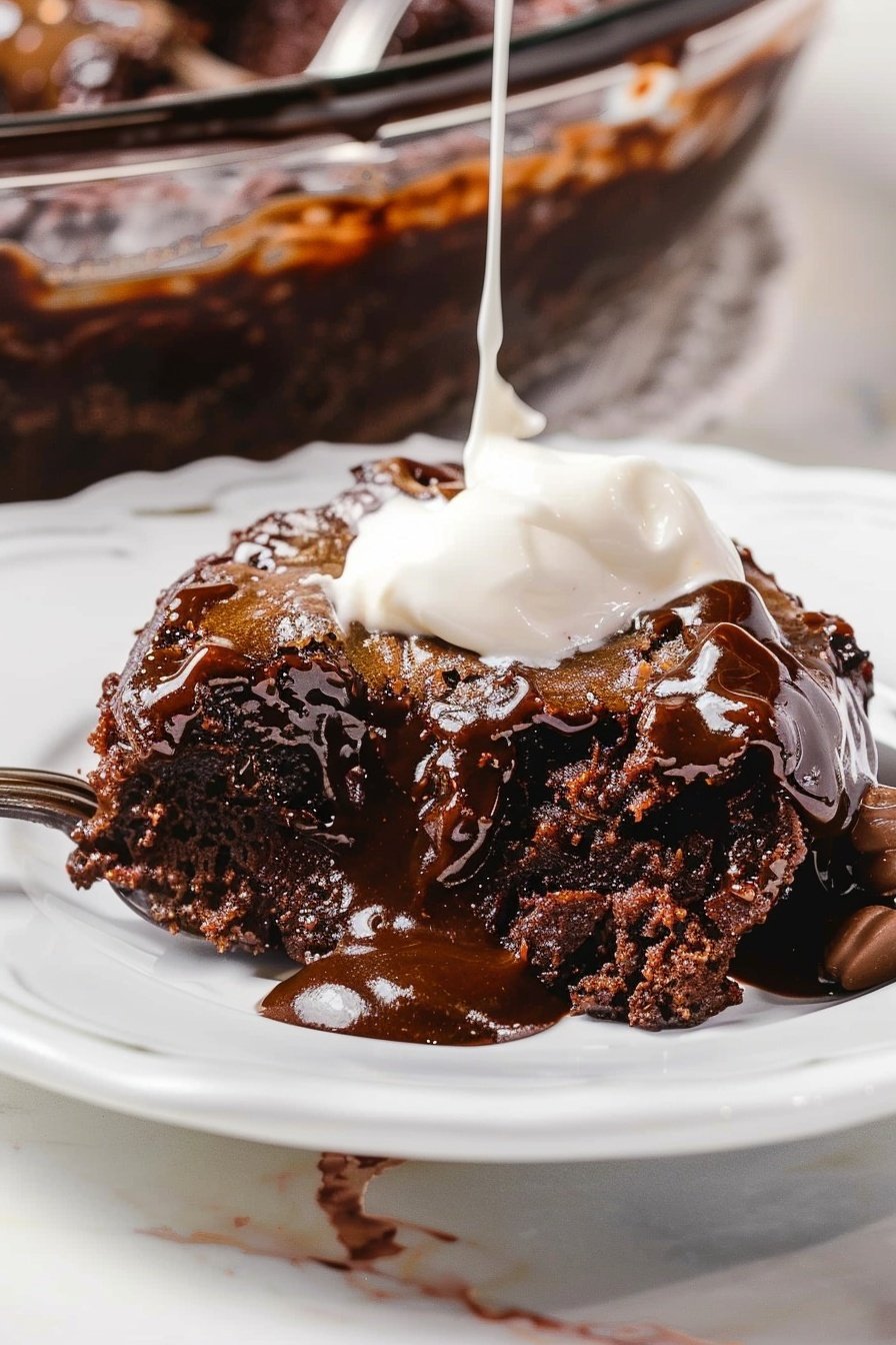 Hot Fudge Sundae Cake