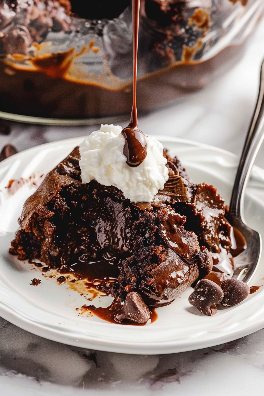 Hot Fudge Sundae Cake