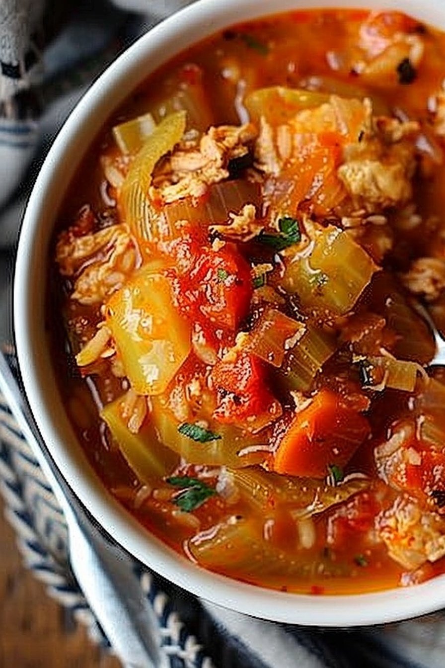 Instant Pot Stuffed Cabbage Soup