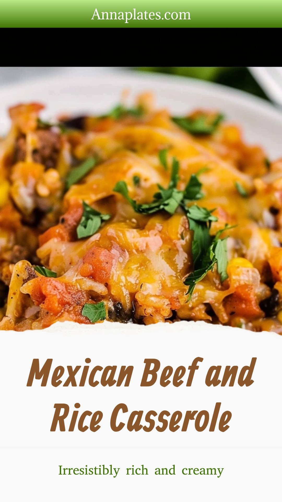 Mexican Beef and Rice Casserole