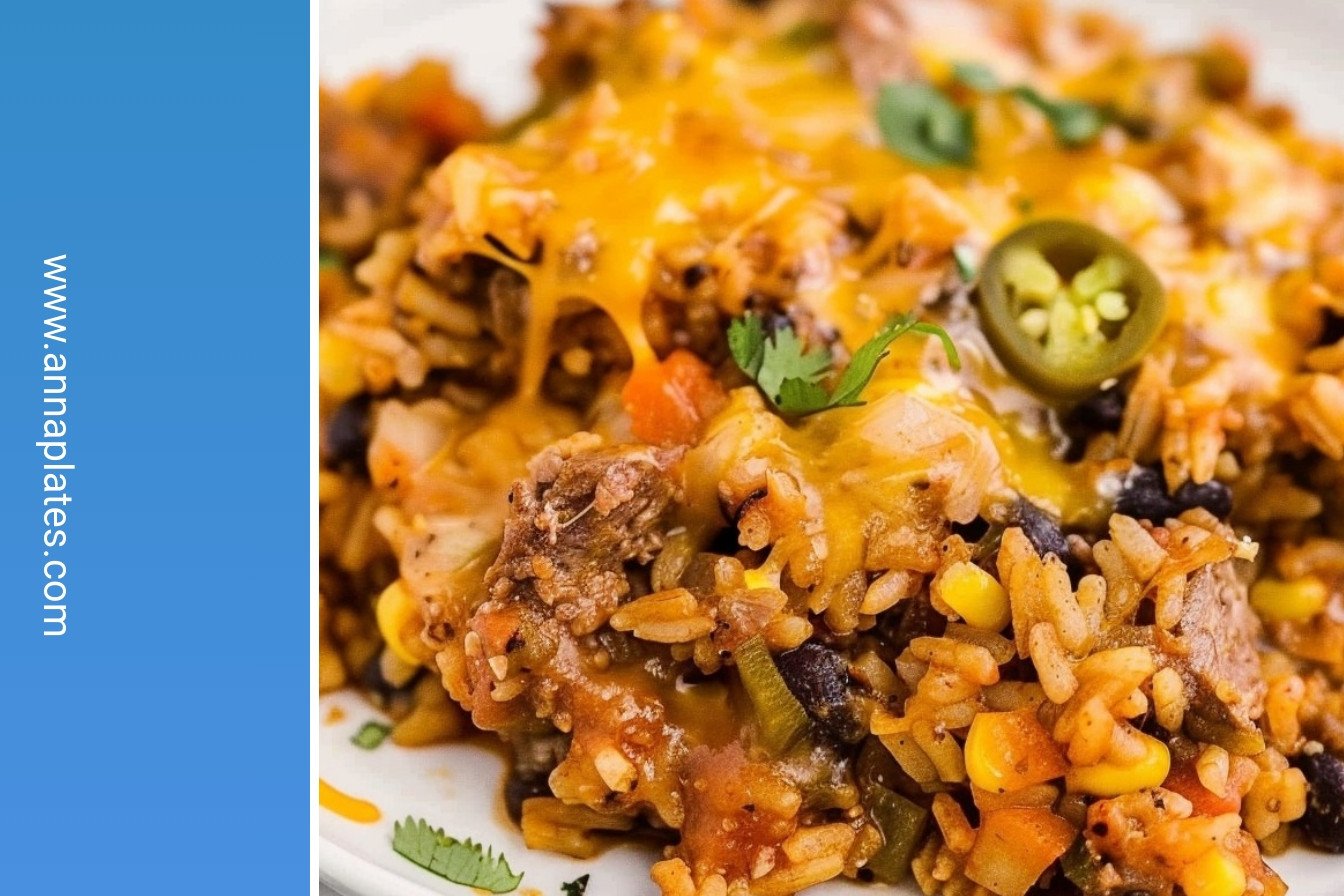 Mexican Beef and Rice Casserole: Irresistibly rich and creamy