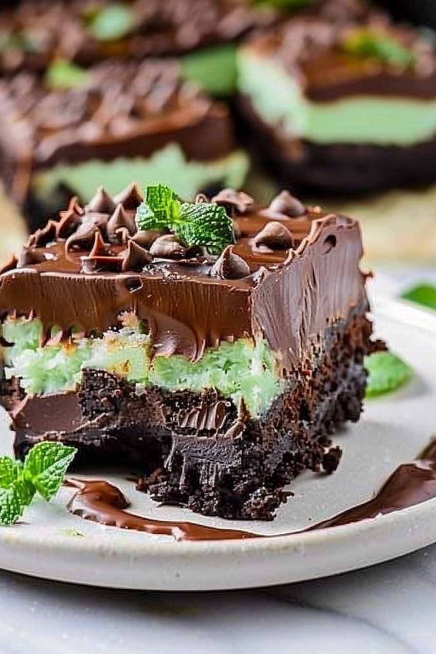 Mint Brownies