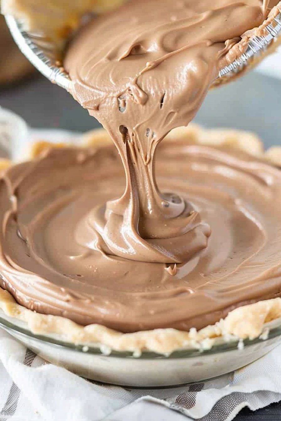 No-Bake Chocolate Pudding Pie