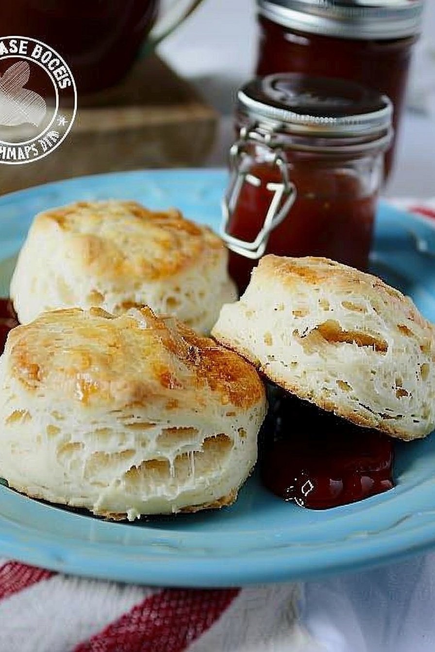 No-Cutter Buttermilk Biscuits
