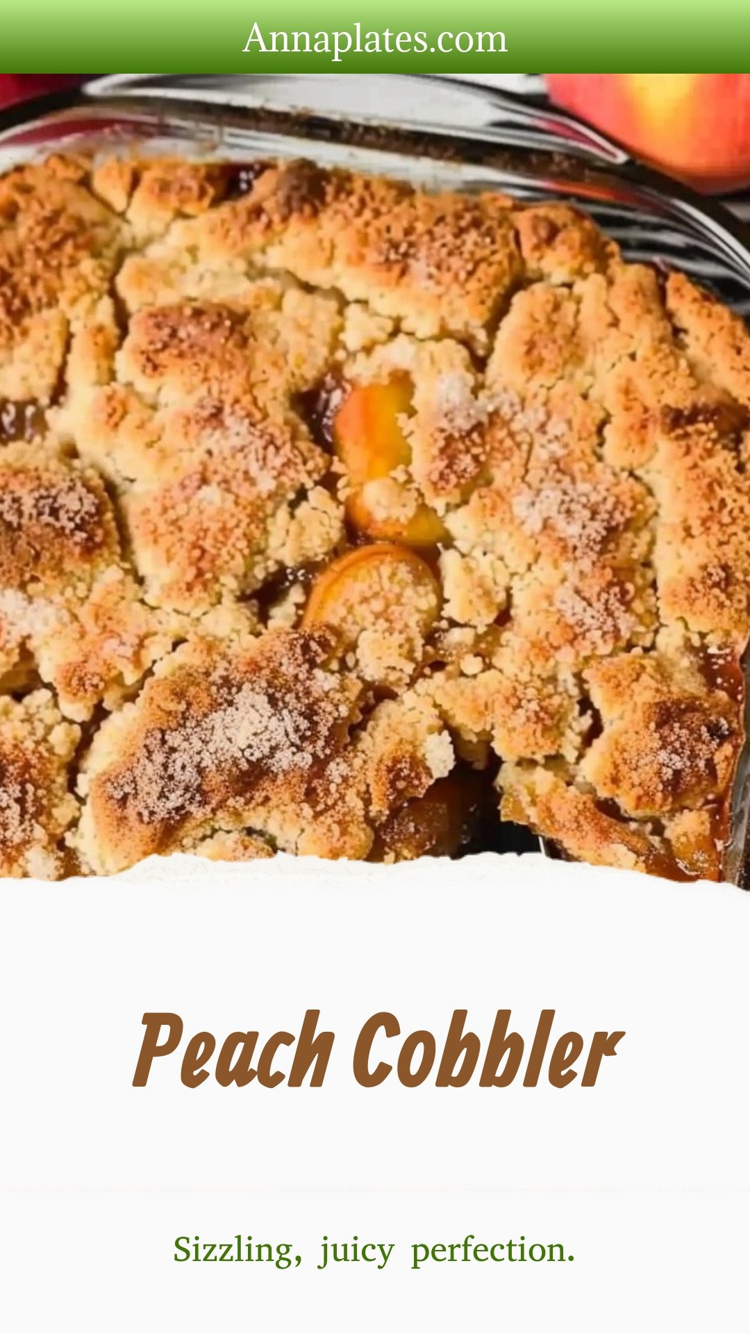 Peach Cobbler