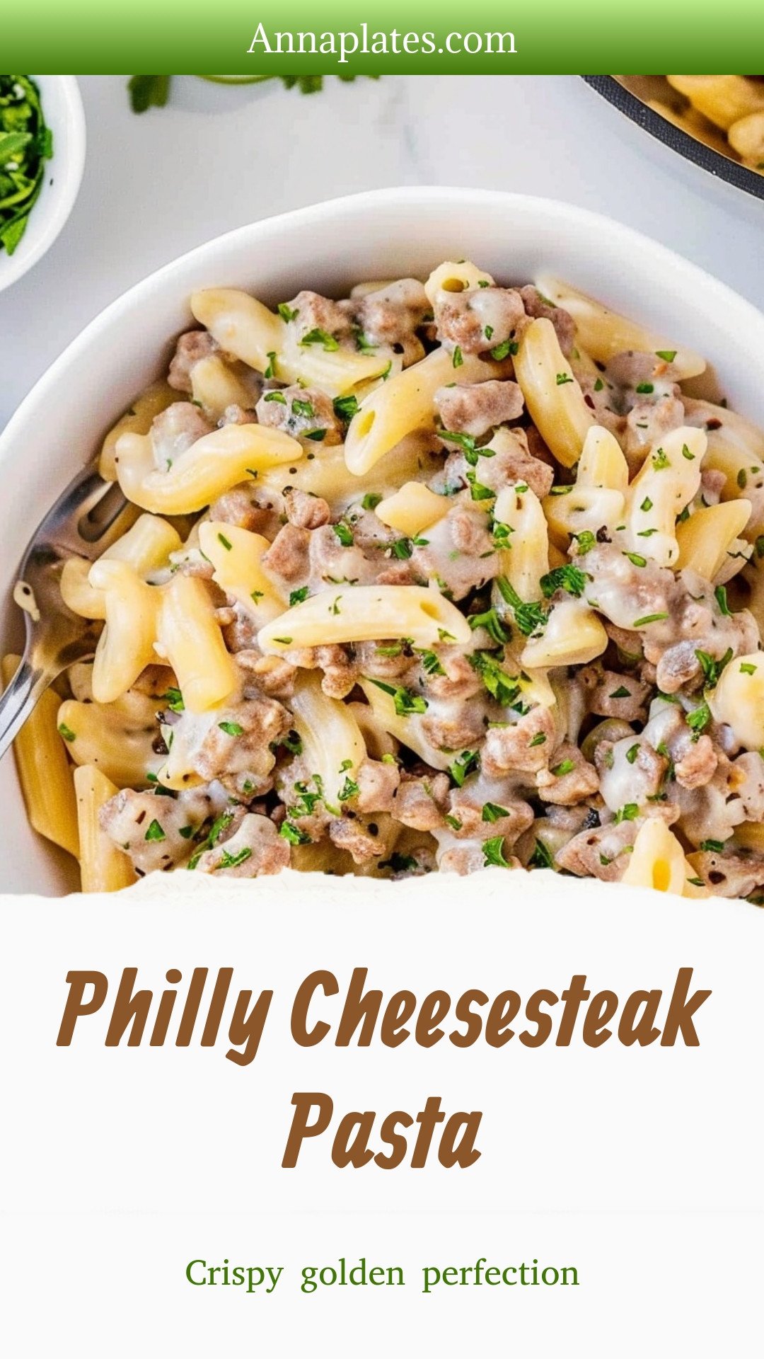 Philly Cheesesteak Pasta