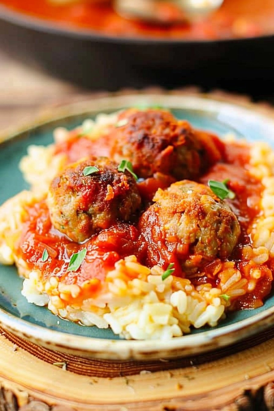 Porcupine Meatballs