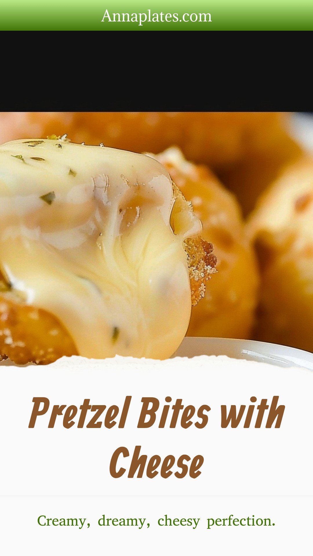Pretzel Bites with Cheese