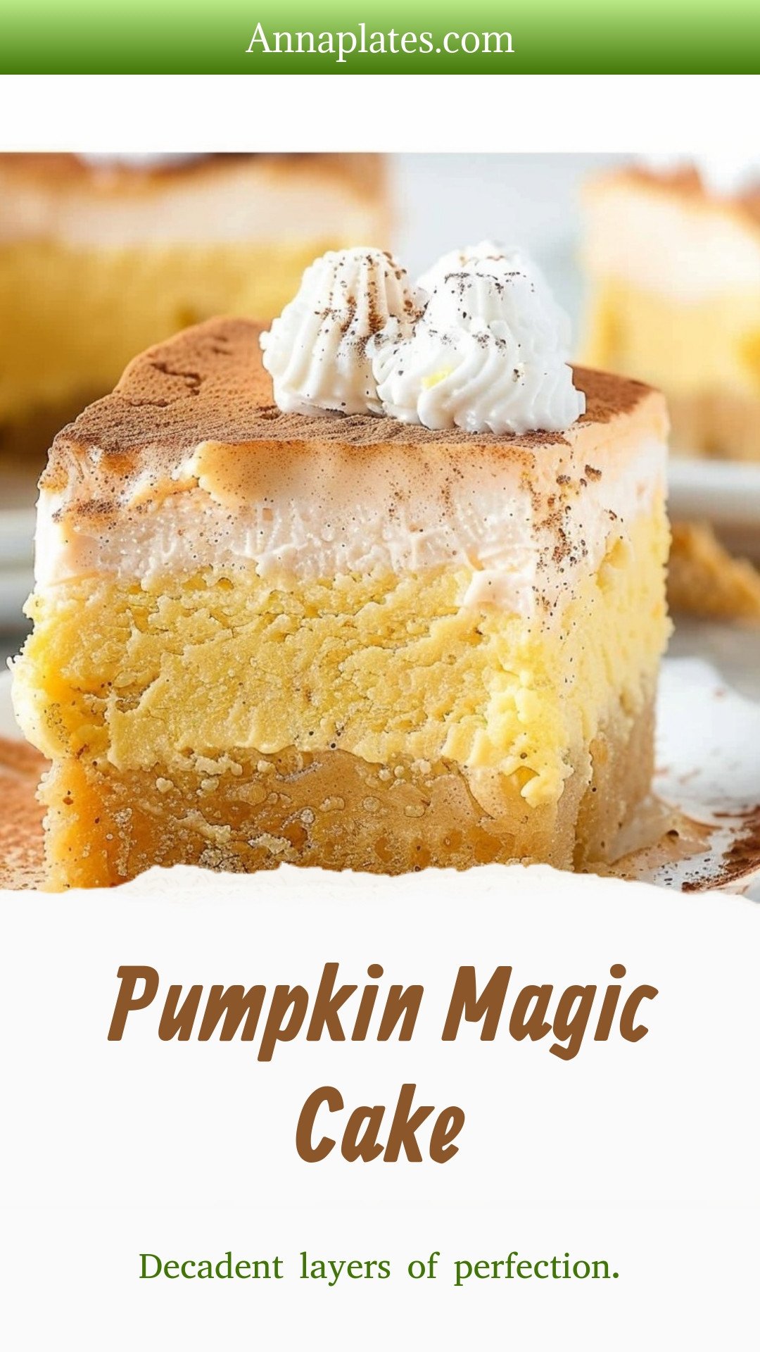 Pumpkin Magic Cake