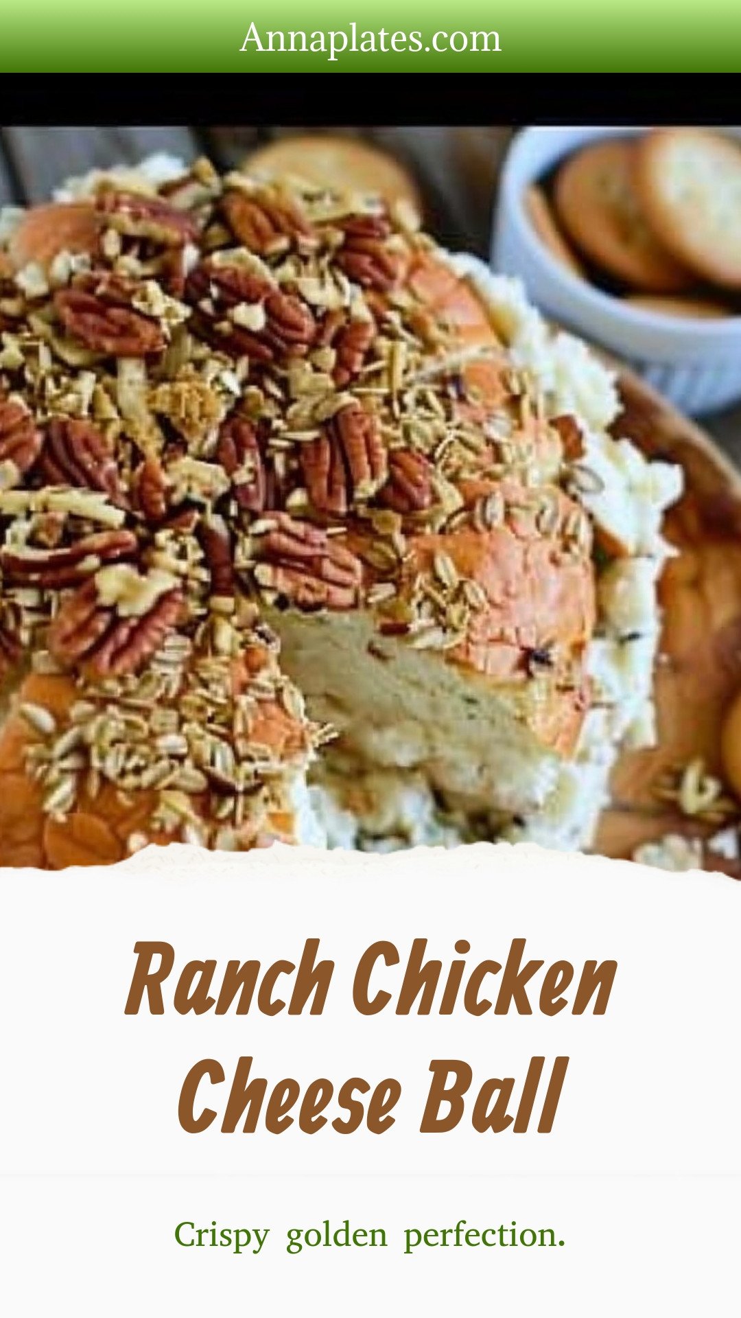 Ranch Chicken Cheese Ball