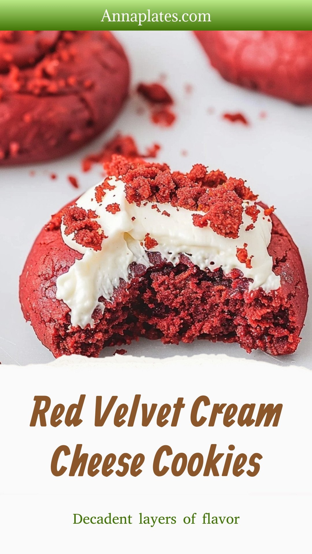 Red Velvet Cream Cheese Cookies