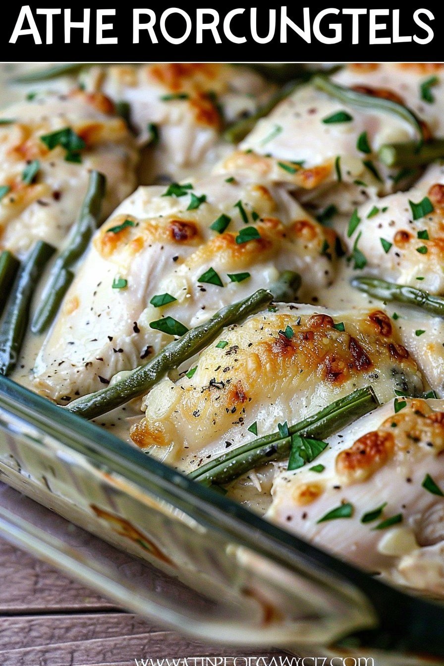 Roasted Garlic Ranch Chicken Bake