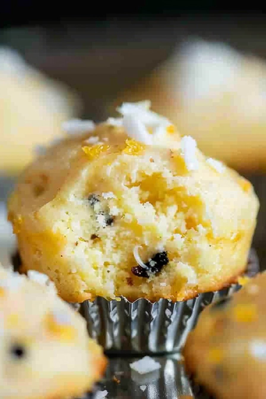 Sausage & Blueberry Pancake Breakfast Muffins