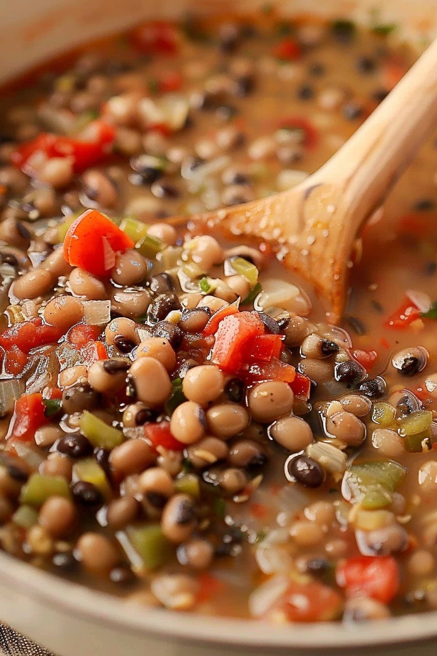 Spicy Creole Black-Eyed Peas