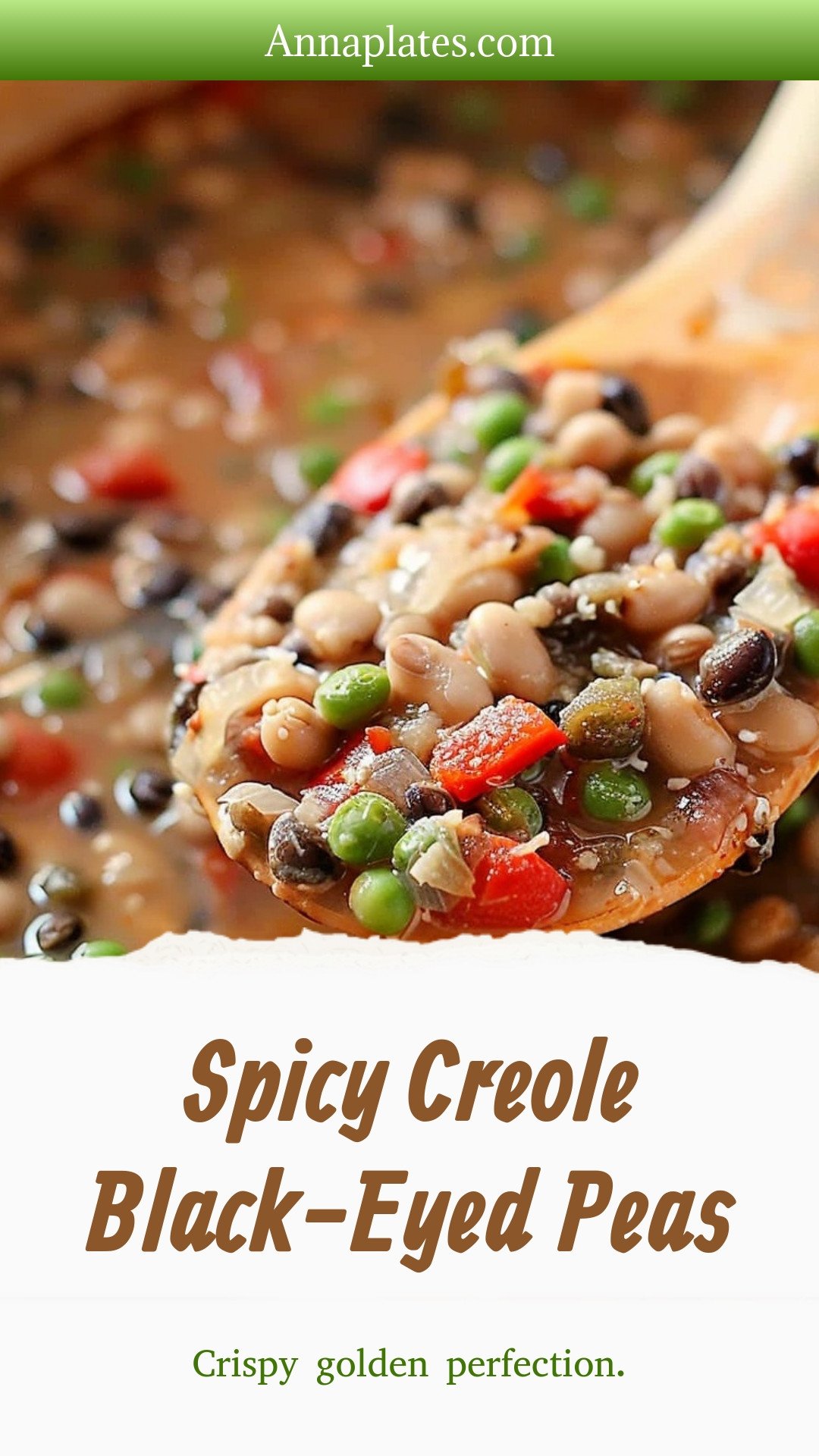 Spicy Creole Black-Eyed Peas