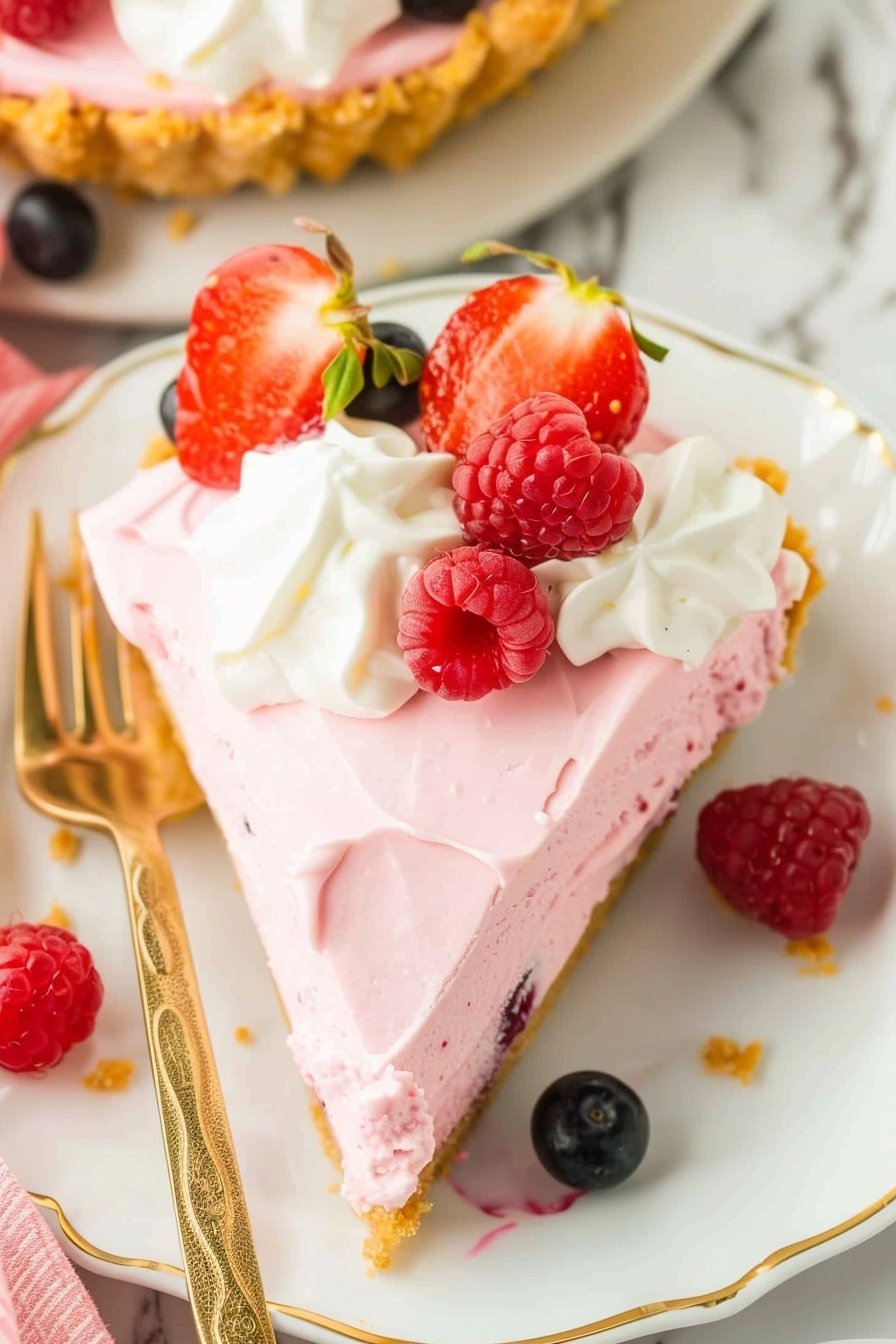 Strawberry Jello Pie