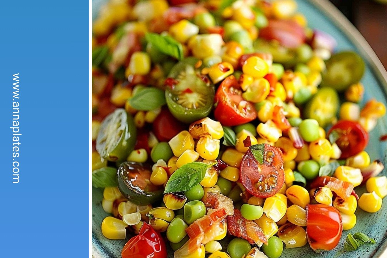 Summer Succotash: Crispy, golden, cheesy perfection.