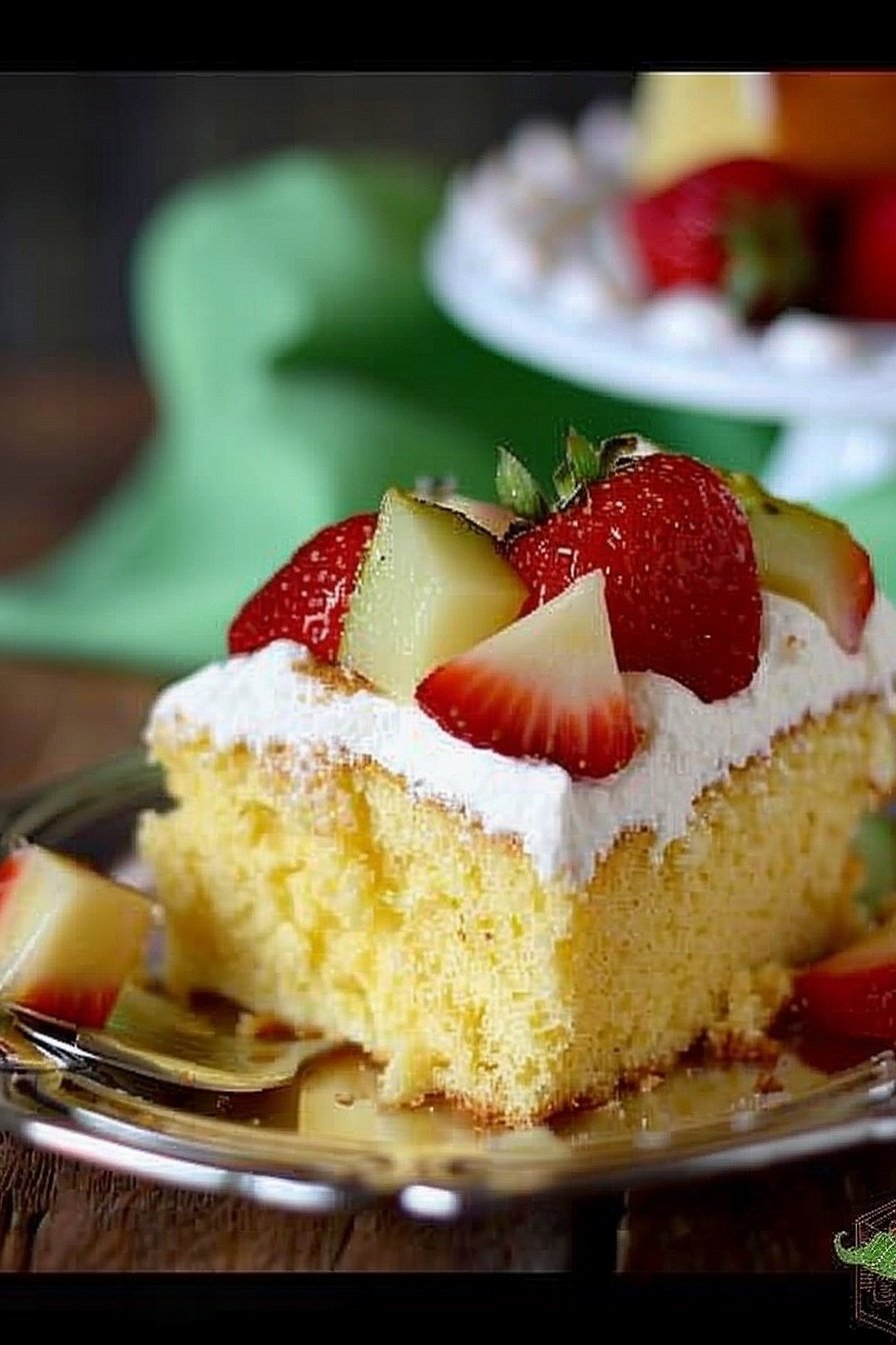 Tres Leches Poke Cake 3 Milk Poke Cake