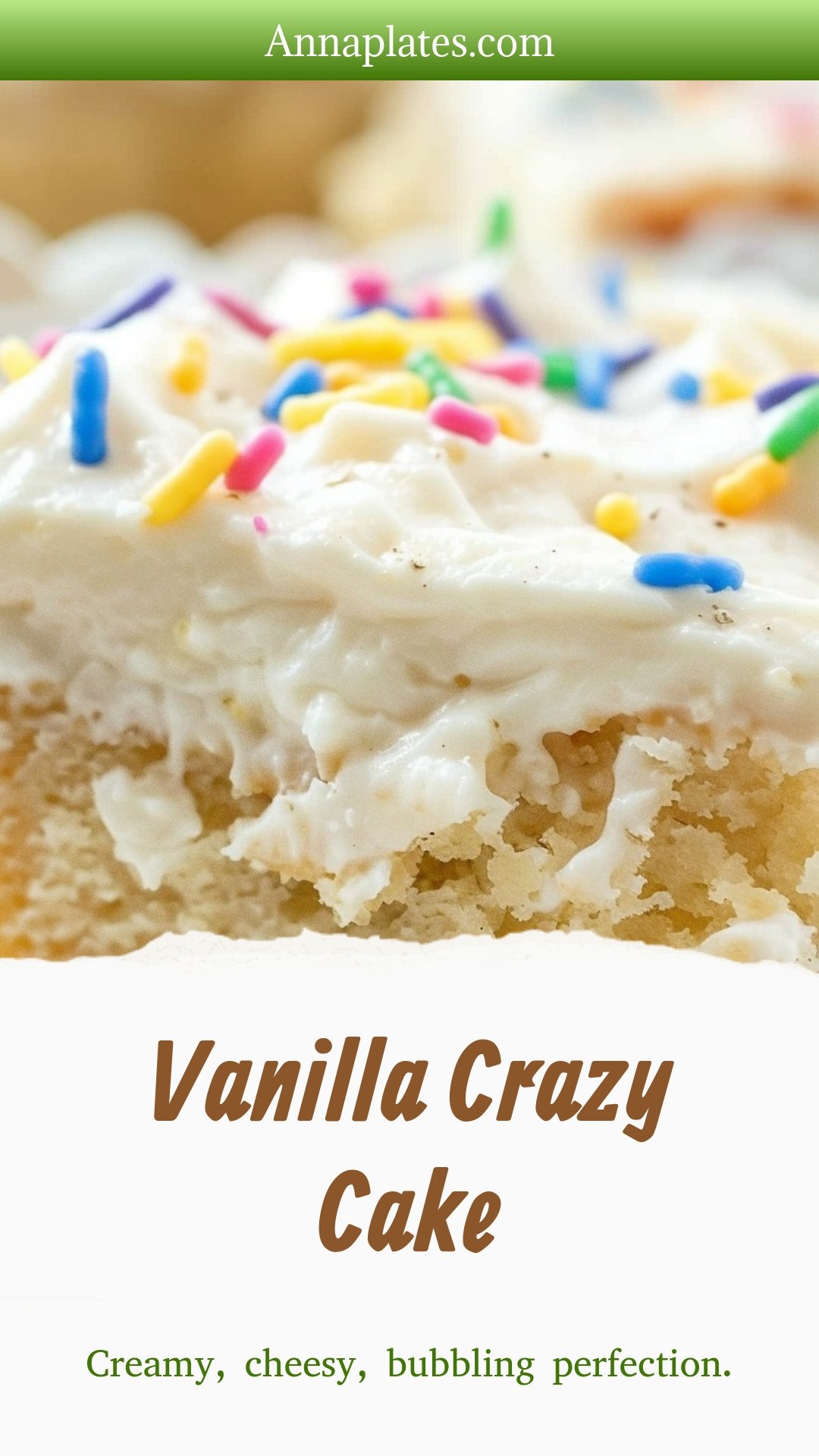 Vanilla Crazy Cake