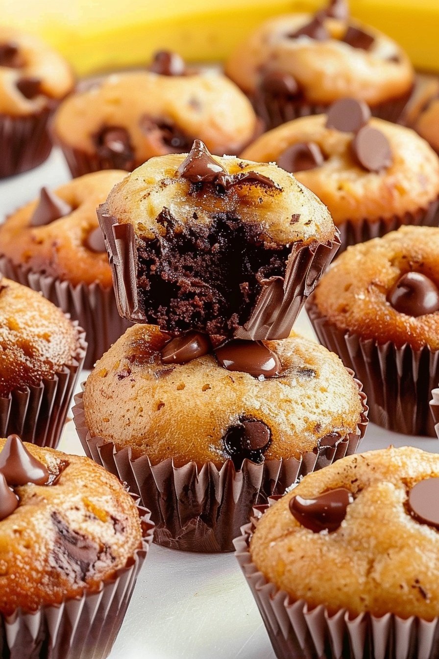 Banana Chocolate Chip Muffins