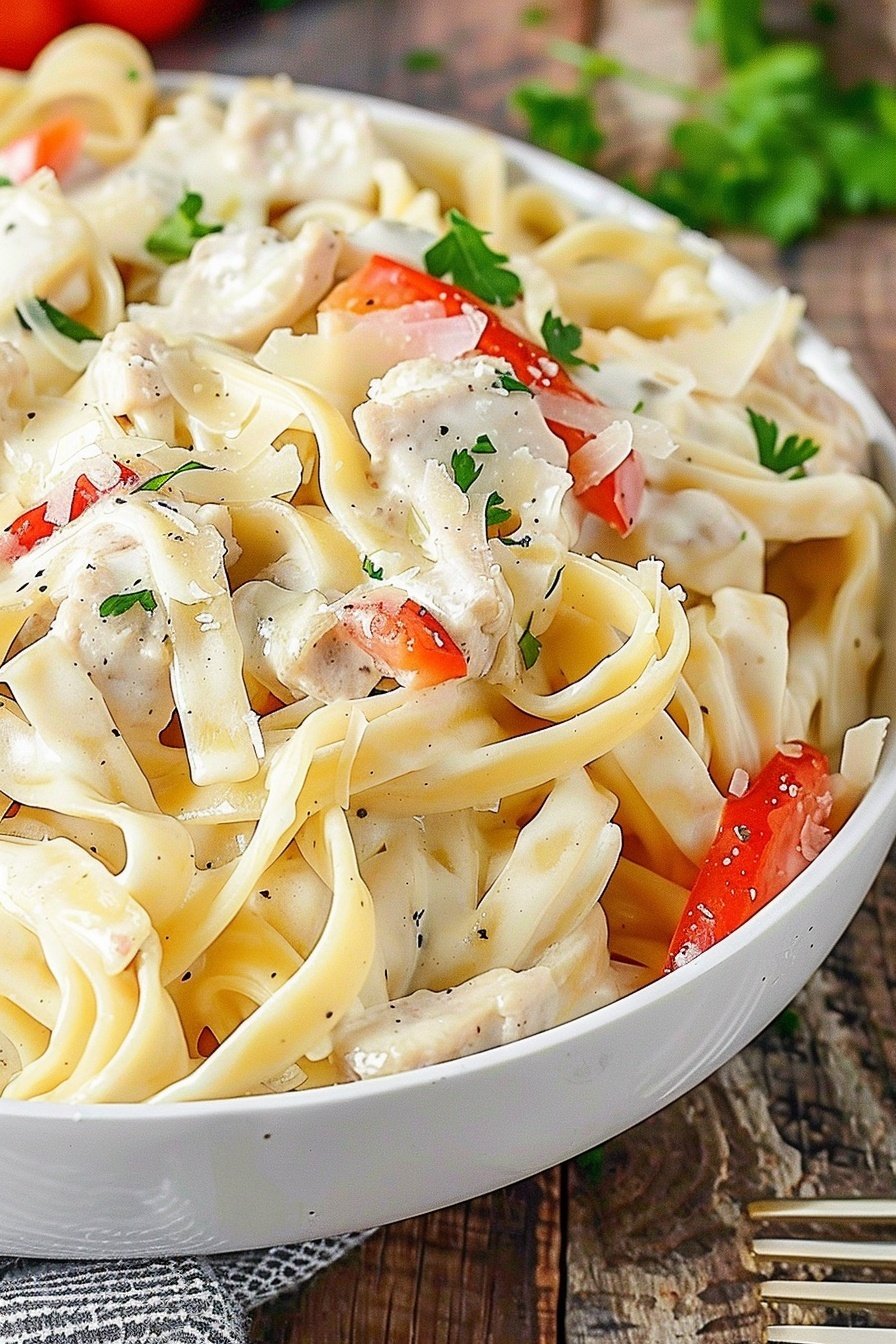 Chicken Fettuccine Alfredo