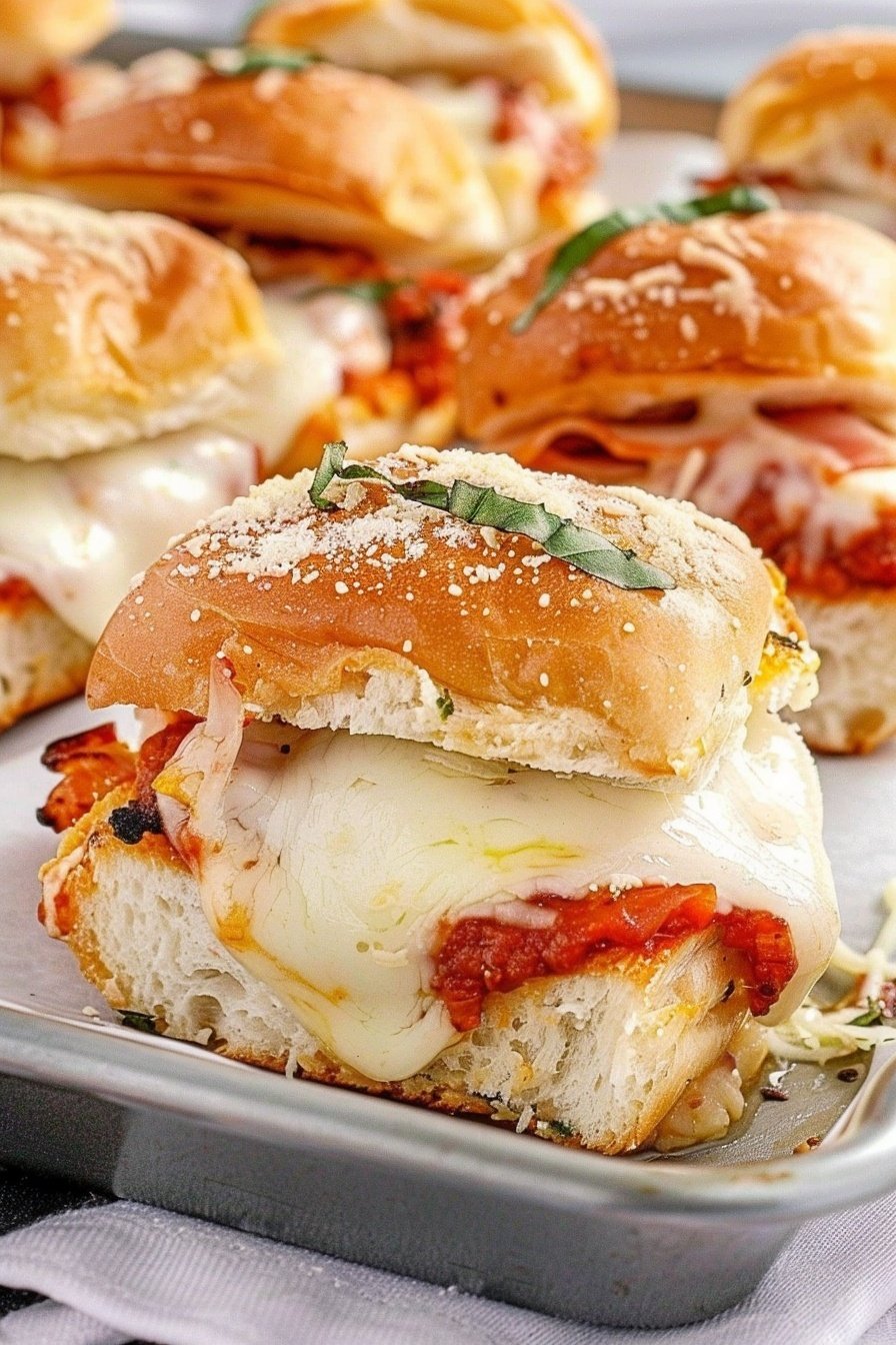 Chicken Parmesan Sliders