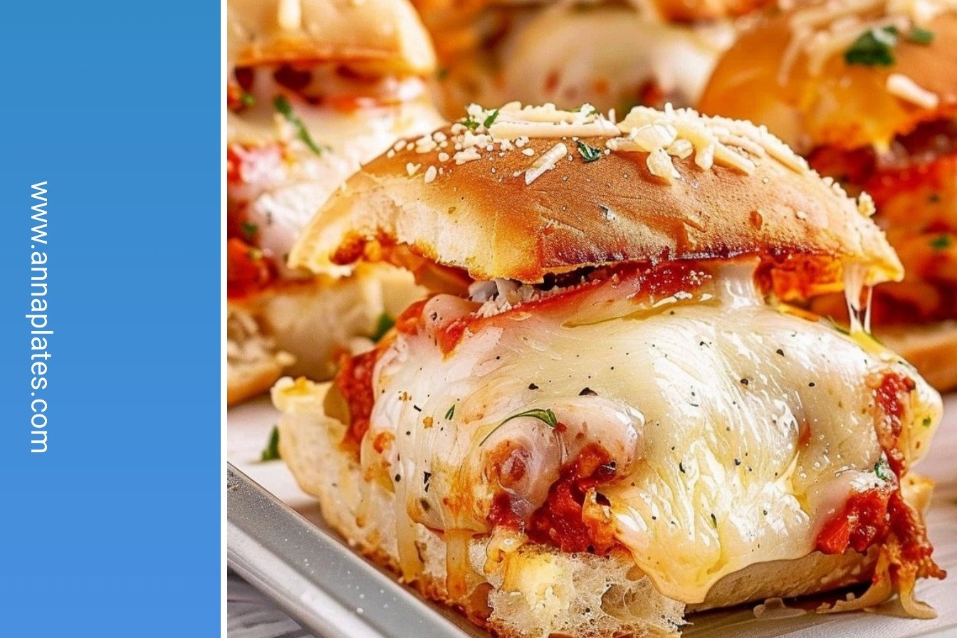 Chicken Parmesan Sliders: Irresistibly rich and creamy