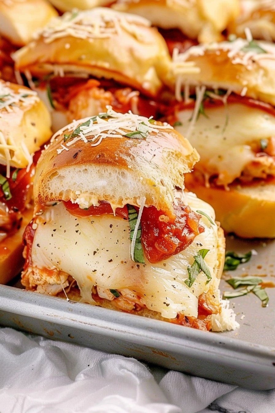 Chicken Parmesan Sliders