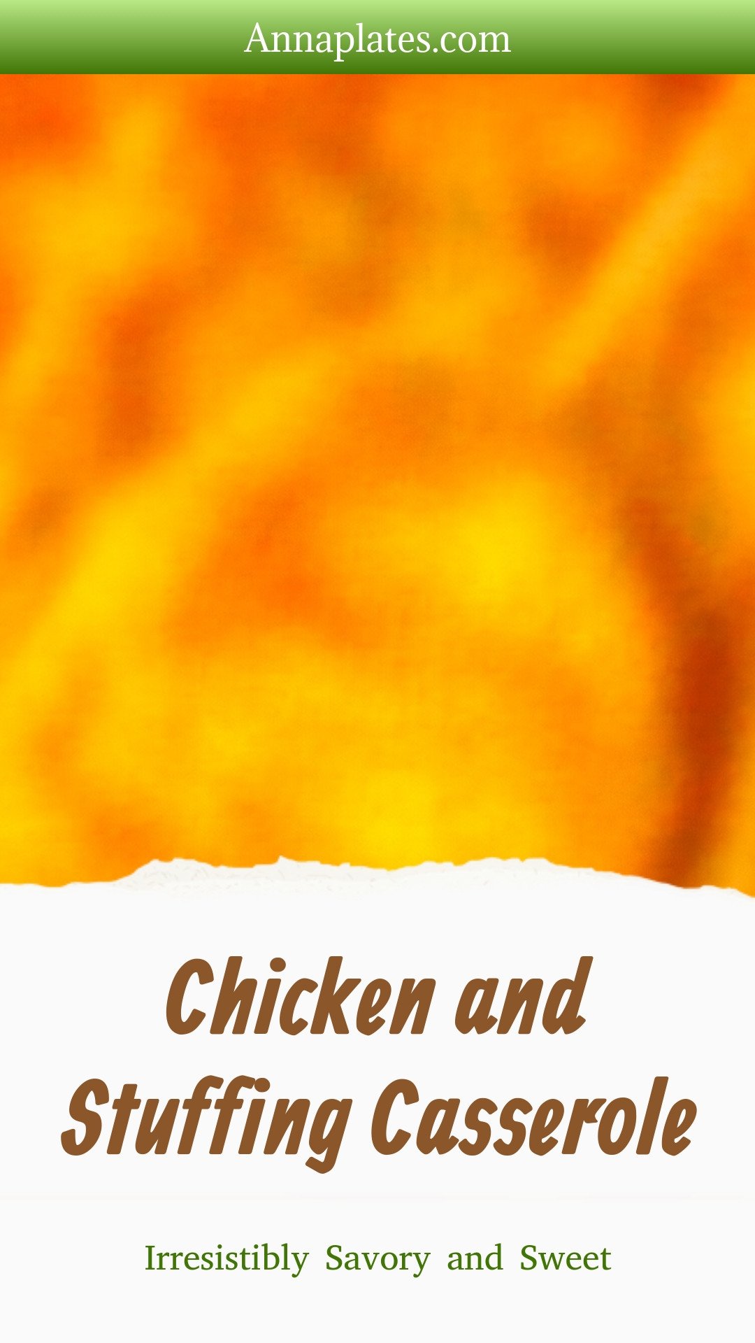 Chicken and Stuffing Casserole