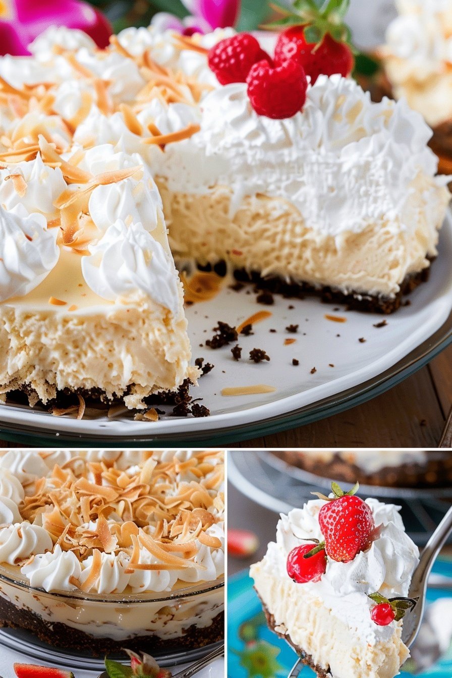 Coconut Cheesecake Bites