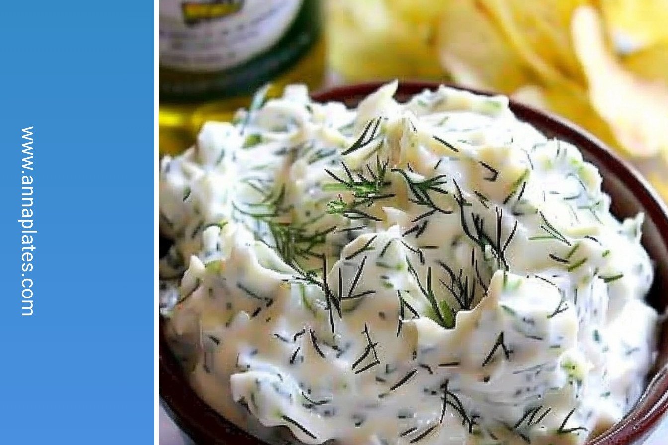 Dill Pickle Dip with Vlasic: Irresistibly juicy and savory.